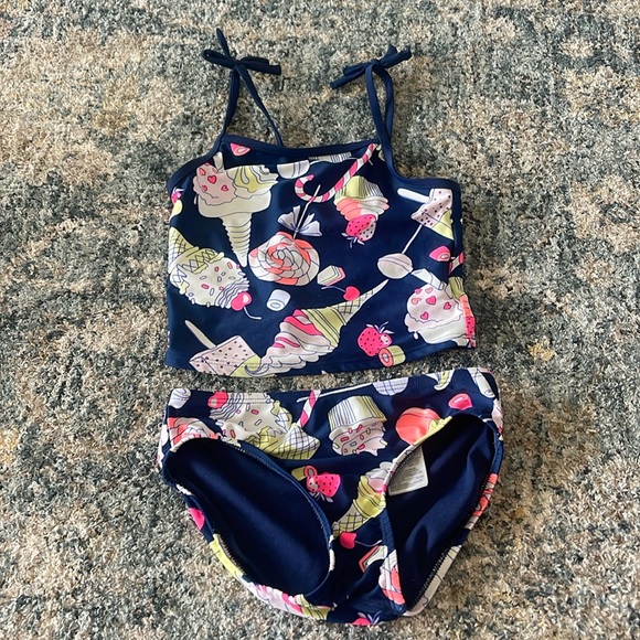 GAP Other - Gap Kids 2 Piece Ice Cream Tankini Swim Set ~ Girl’s Small (6-7)
